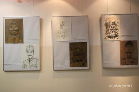 ODPRTJE RAZSTAVE LITERARNIH IN LIKOVNIH DEL NA TEMO »MINILO JE 80 LET OD KONCA 2. SVETOVNE VOJNE«